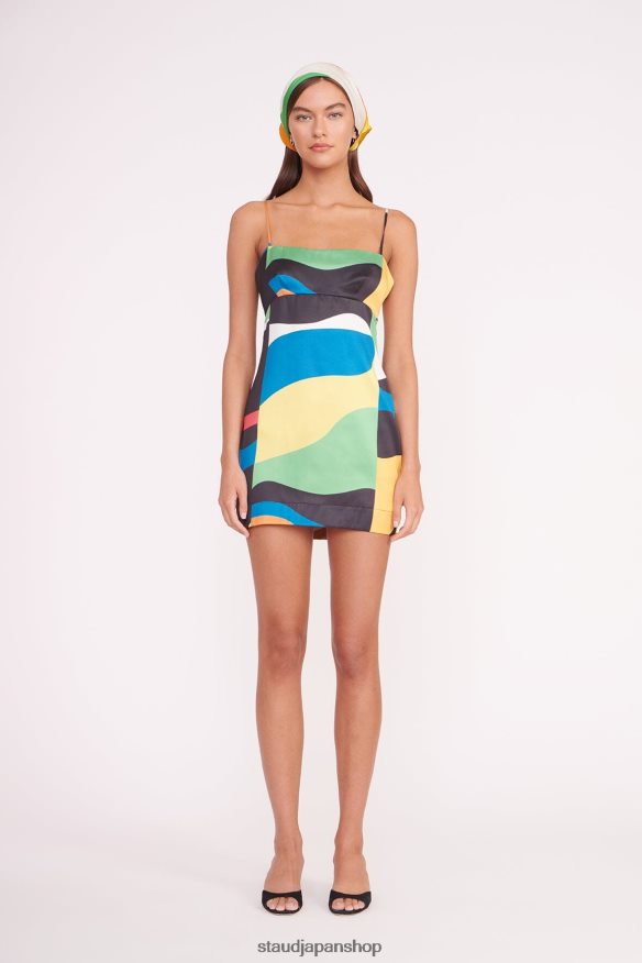 STAUD サマードレス ドレスとスカート : STAUD 日本ミニドレスのシックなシンプルさ